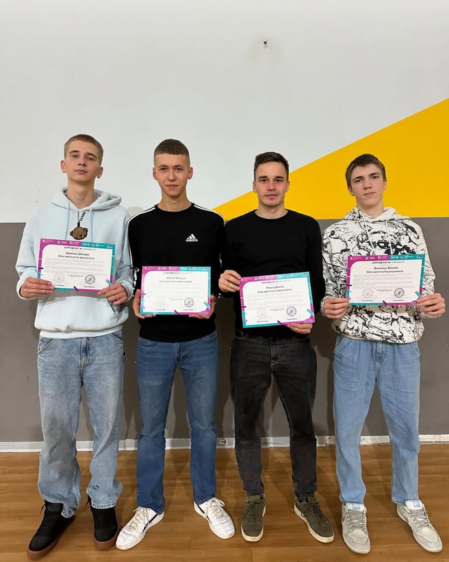 Тренери ФК «Спарта» із сертифікатами мультиспортивних тренерів